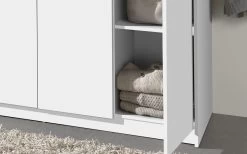 Armoire Ray 120cm Avec 3 Portes - Blanc 10 Armoire Ray 120cm Avec 3 Portes - Blanc -Magasin De Meubles 6310 1 d3 a636