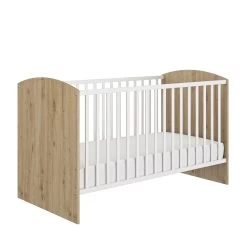 Lit Bébé Marta 70x140 - Blanc/chêne 9 Lit Bébé Marta 70x140 - Blanc/chêne -Magasin De Meubles 6 ARTHUR CP3F MP3F 06 1P3F602 02 ee69