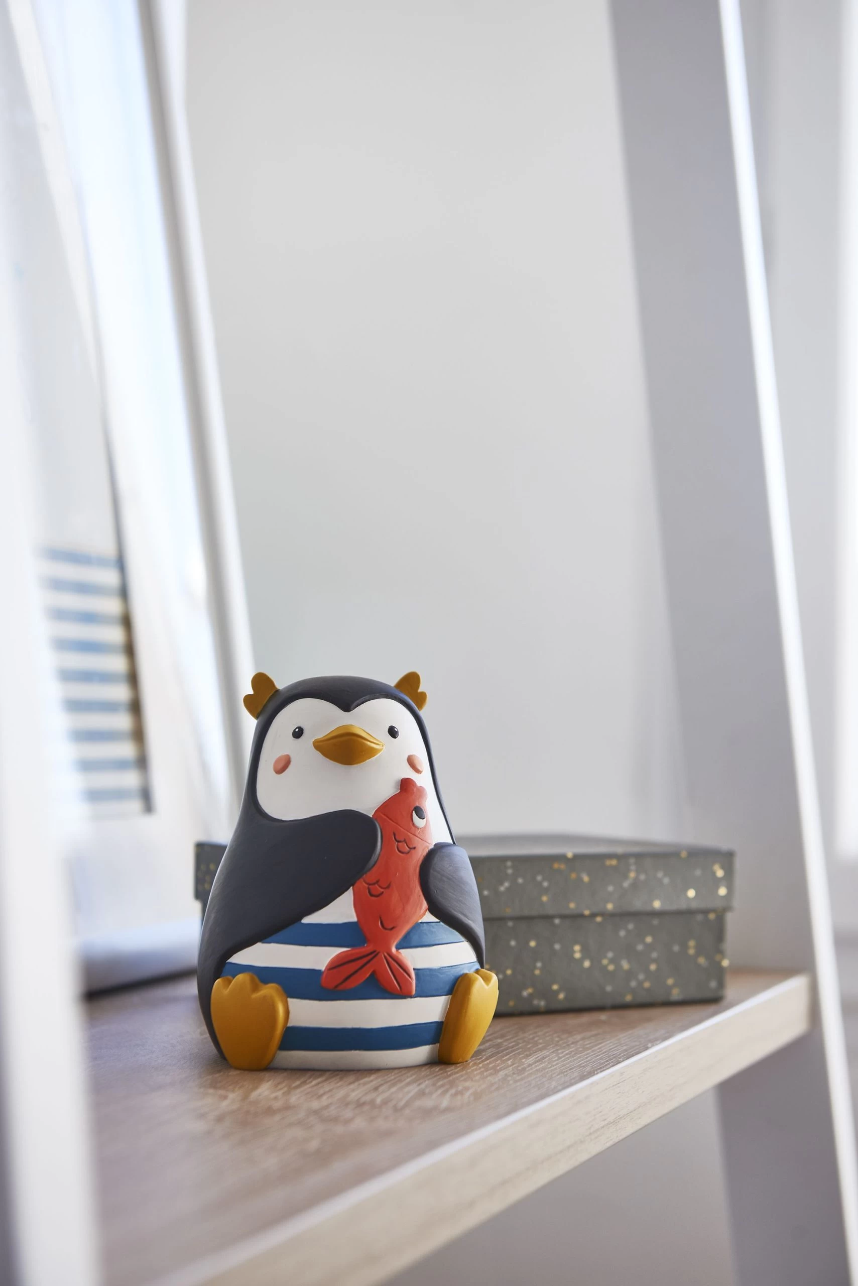 Portant Ciana 1 Tiroir - Chêne/blanc 6 Portant Ciana 1 Tiroir - Chêne/blanc – Image 6