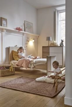 Commode Binno 3 Tiroirs - Chêne/blanc -Magasin De Meubles 6 SACHA CP0K MP3K 06 A 05 08a8