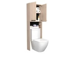Entourage Multifonction WC Ou Machine à Laver Dotan - Chêne -Magasin De Meubles 726637 COD 277b