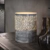 Lampe D'appoint Sillo ø20cm Cilindre - Gris
