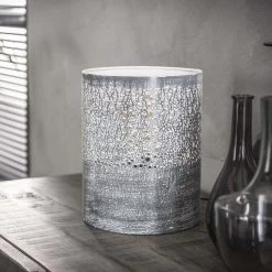 Lampe D'appoint Sillo ø20cm Cilindre - Gris -Magasin De Meubles 7534 48 2 0422