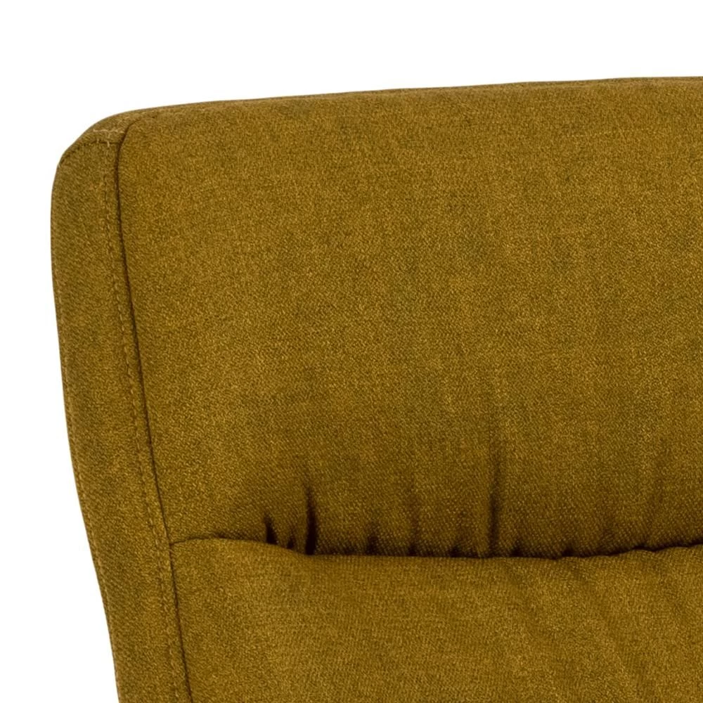 Fauteuil Relax Harper - Jaune Ocre 5 Fauteuil Relax Harper - Jaune Ocre – Image 5