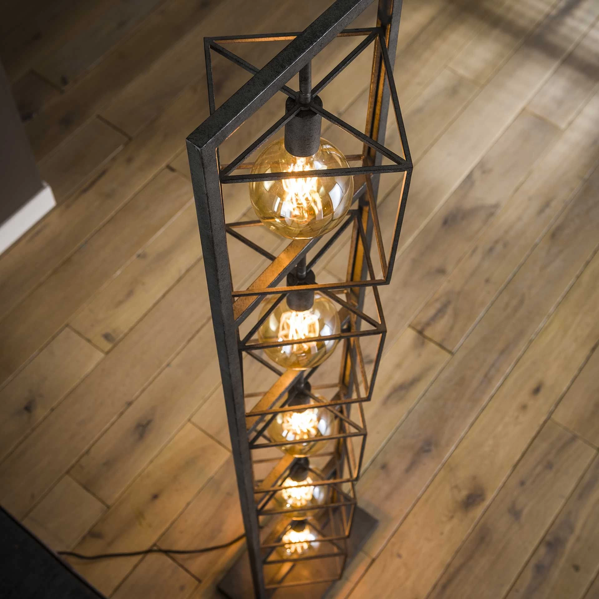 Lampadaire Vicky - Gris 2 Lampadaire Vicky - Gris – Image 2