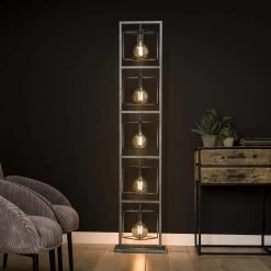 Lampadaire Vicky - Gris 8 Lampadaire Vicky - Gris -Magasin De Meubles 7931 29 4 4a5b