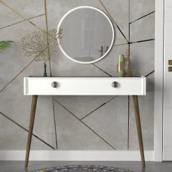 Buffet Tera Home - 120cm De Largeur - Noyer Blanc