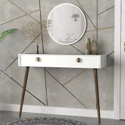 Buffet Tera Home - 120cm De Largeur - Noyer Blanc 16 Buffet Tera Home - 120cm De Largeur - Noyer Blanc -Magasin De Meubles 804TRH3511 2 f3c9