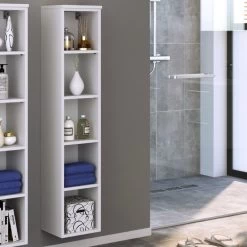 Colonne Ouverte Gene 25cm - Blanc