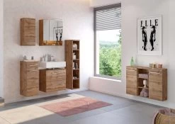 Colonne Ouverte Sefa Bas 25cm - Chêne Wotan -Magasin De Meubles 813.1.0081 3c 0eb5