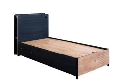 Lit Simple | 100% Mélaminé | 18mm D'épaisseur | Nombreux Rangements