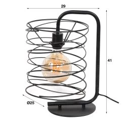Lampe D'appoint Karin Ø25 - Anthracite -Magasin De Meubles 8330 76 6 e410