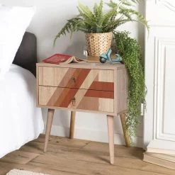 Table De Nuit Vella | Multicolore | Nombreuses étagères 8 Table De Nuit Vella | Multicolore | Nombreuses étagères -Magasin De Meubles 863SPH3525 20 202 ec10