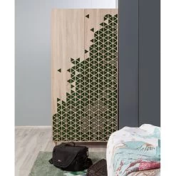 Armoire Vella | 100% Mélaminé | Pieds En Charme | Vernis UV | Chêne Sonoma -Magasin De Meubles 869VEL4230 20 203 89ed