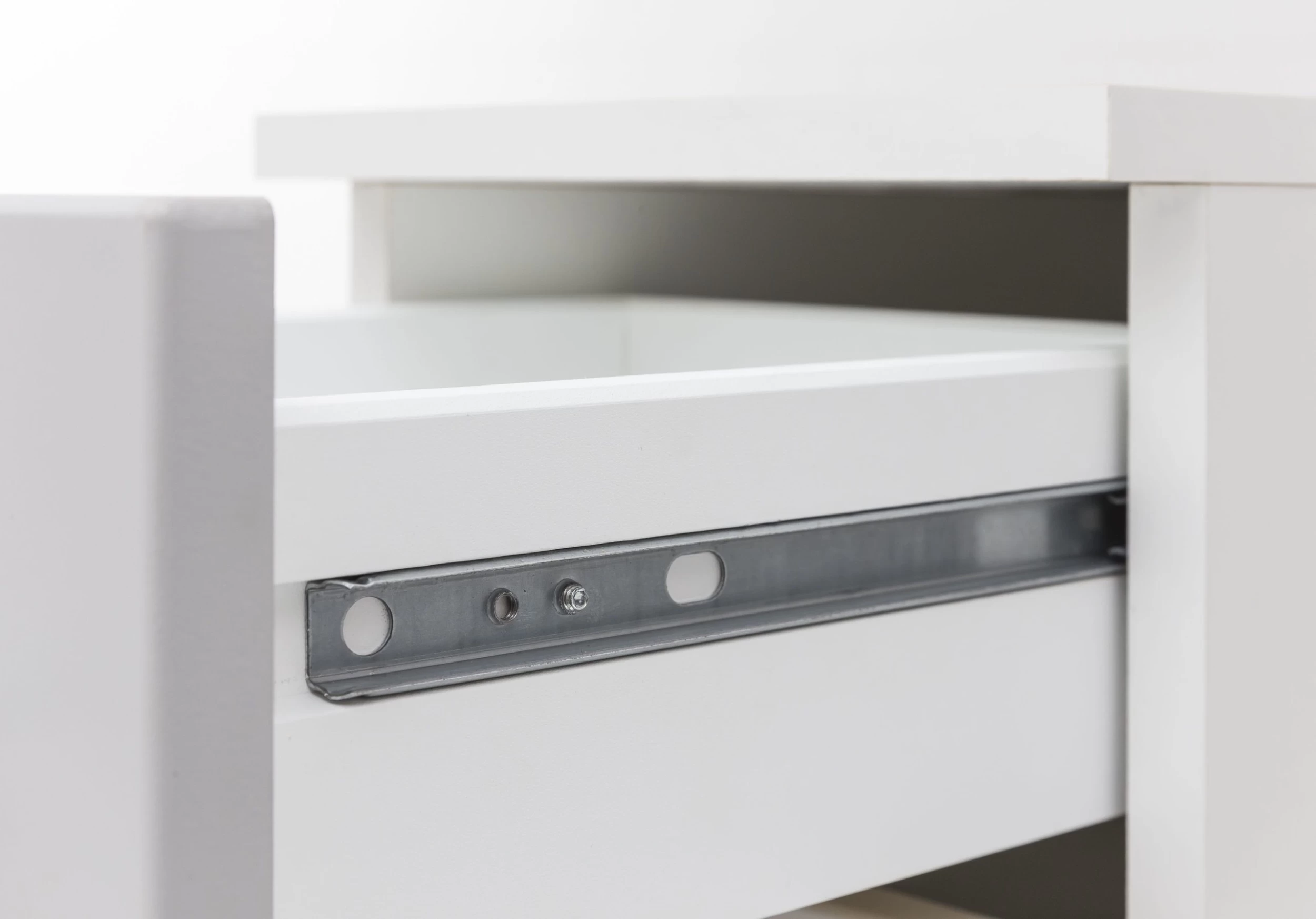 Meuble Vasque Pollet 60cm 2 Tiroirs - Blanc 4 Meuble Vasque Pollet 60cm 2 Tiroirs - Blanc – Image 4