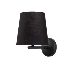 Opviq Lampe Murale | Corps En Métal | Capuchon En Tissu | 18x22cm | Noir 11 Opviq Lampe Murale | Corps En Métal | Capuchon En Tissu | 18x22cm | Noir -Magasin De Meubles 892OPV1260 20 202 72e0