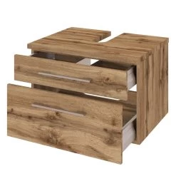 Meuble Sous Lavabo Dasa 60cm à 2 Tiroirs - Chêne Wotan -Magasin De Meubles 930.1.3169 3 c399