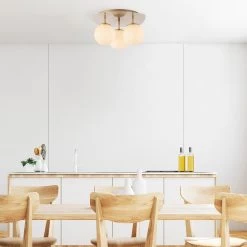 Lustre Fulgor | Corps En Métal | Capuchon En Verre | Or -Magasin De Meubles 942FLG1383 20 202 d6f2