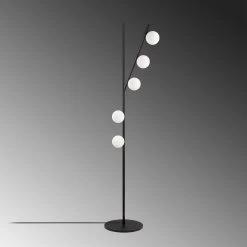 Fulgor Lampadaire | Corps En Métal | Bouchon En Verre | Noir Crème 11 Fulgor Lampadaire | Corps En Métal | Bouchon En Verre | Noir Crème -Magasin De Meubles 942FLG1518 20 204 65a1