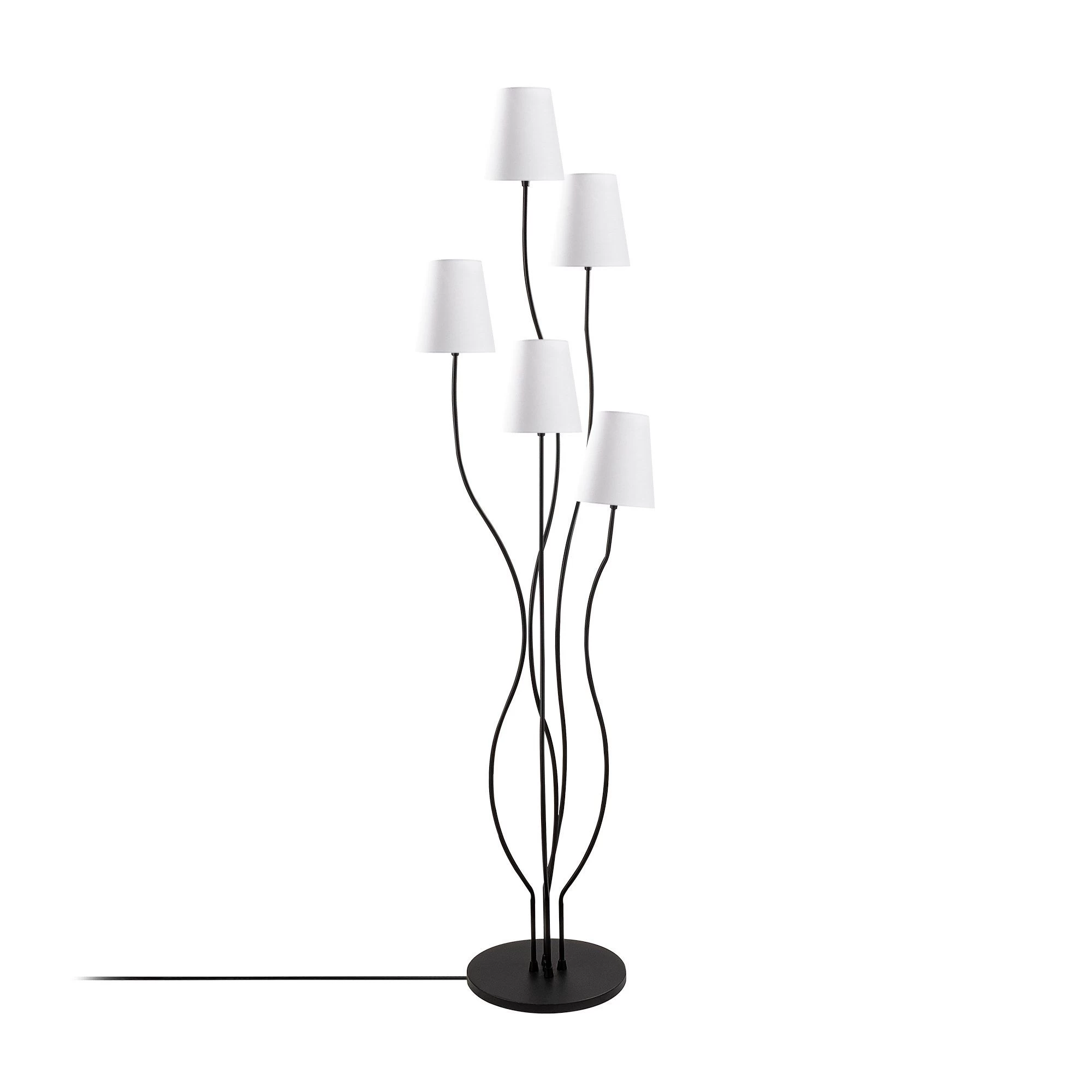 Fulgor Lampadaire | Corps En Métal, Capuchon En Tissu | 44x44x160 Cm 4 Fulgor Lampadaire | Corps En Métal, Capuchon En Tissu | 44x44x160 Cm – Image 4