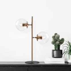 Lampe à Poser Fulgor | Style Vintage | Corps En Métal