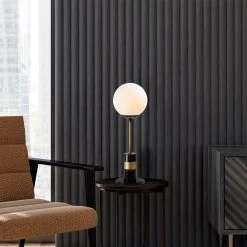 Fulgor Lampe De Table | Capuchon En Métal | 20x20x64 Cm | Noir Antique 14 Fulgor Lampe De Table | Capuchon En Métal | 20x20x64 Cm | Noir Antique -Magasin De Meubles 942FLG1855 20 203 170c