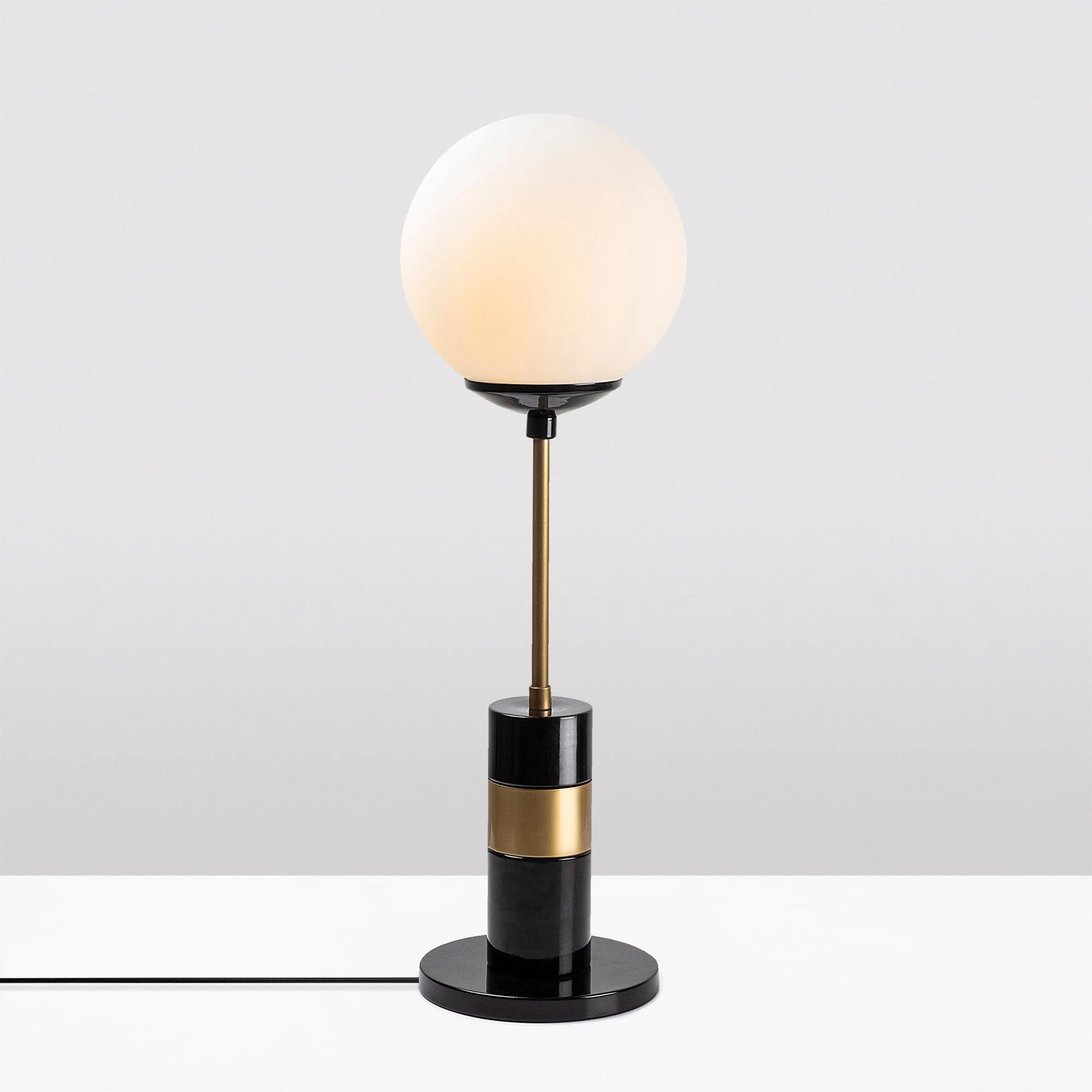 Fulgor Lampe De Table | Capuchon En Métal | 20x20x64 Cm | Noir Antique 5 Fulgor Lampe De Table | Capuchon En Métal | 20x20x64 Cm | Noir Antique – Image 5