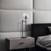 Fulgor Metal Body Table Lamp | 15cm Metal Cap | Black