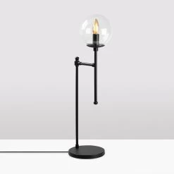 Fulgor Metal Body Table Lamp | 15cm Metal Cap | Black -Magasin De Meubles 942FLG1864 20 205 2938