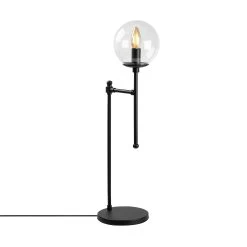 Fulgor Metal Body Table Lamp | 15cm Metal Cap | Black -Magasin De Meubles 942FLG1864 20 207 f324
