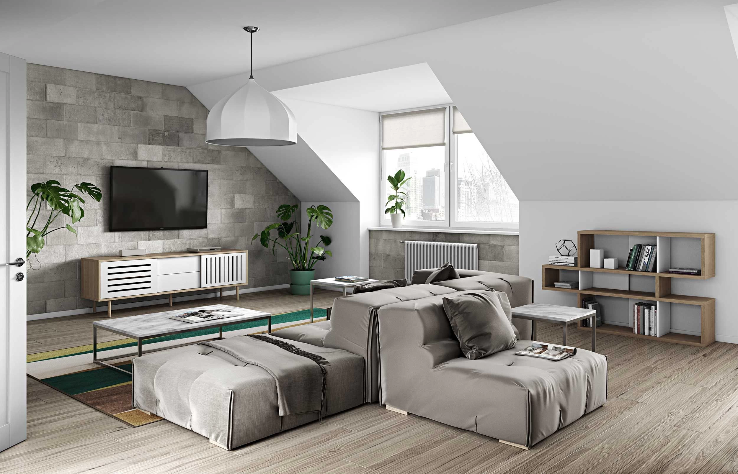 Table Basse Prairie - Marbre Blanc/chrome 10 Table Basse Prairie - Marbre Blanc/chrome – Image 10