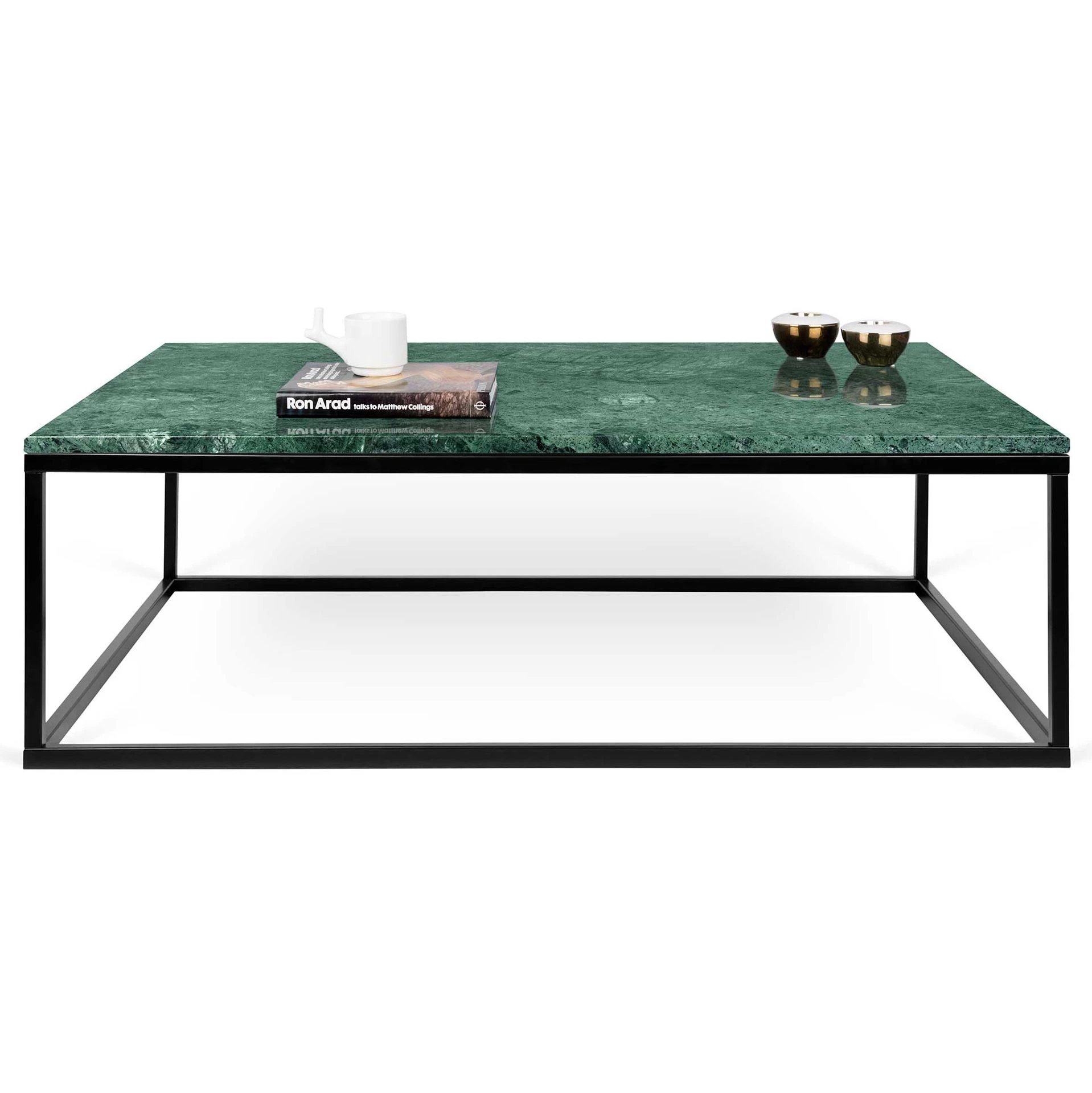 Table Basse Prairie - Marbre Vert/acier 1 Table Basse Prairie - Marbre Vert/acier