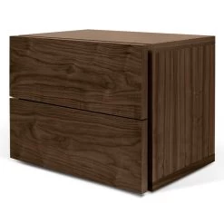 Table De Chevet Aurora 2 Tiroirs - Noyer 12 Table De Chevet Aurora 2 Tiroirs - Noyer -Magasin De Meubles 9500.758492 Aurora Night Table Walnut 2 08e3
