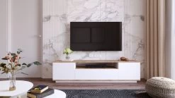 Meuble TV Elegance - Pin Atlantique/blanc -Magasin De Meubles 956LCS1610 4 a94c