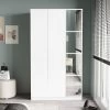 Armoire Robuste Blanche - 100% Mélaminé