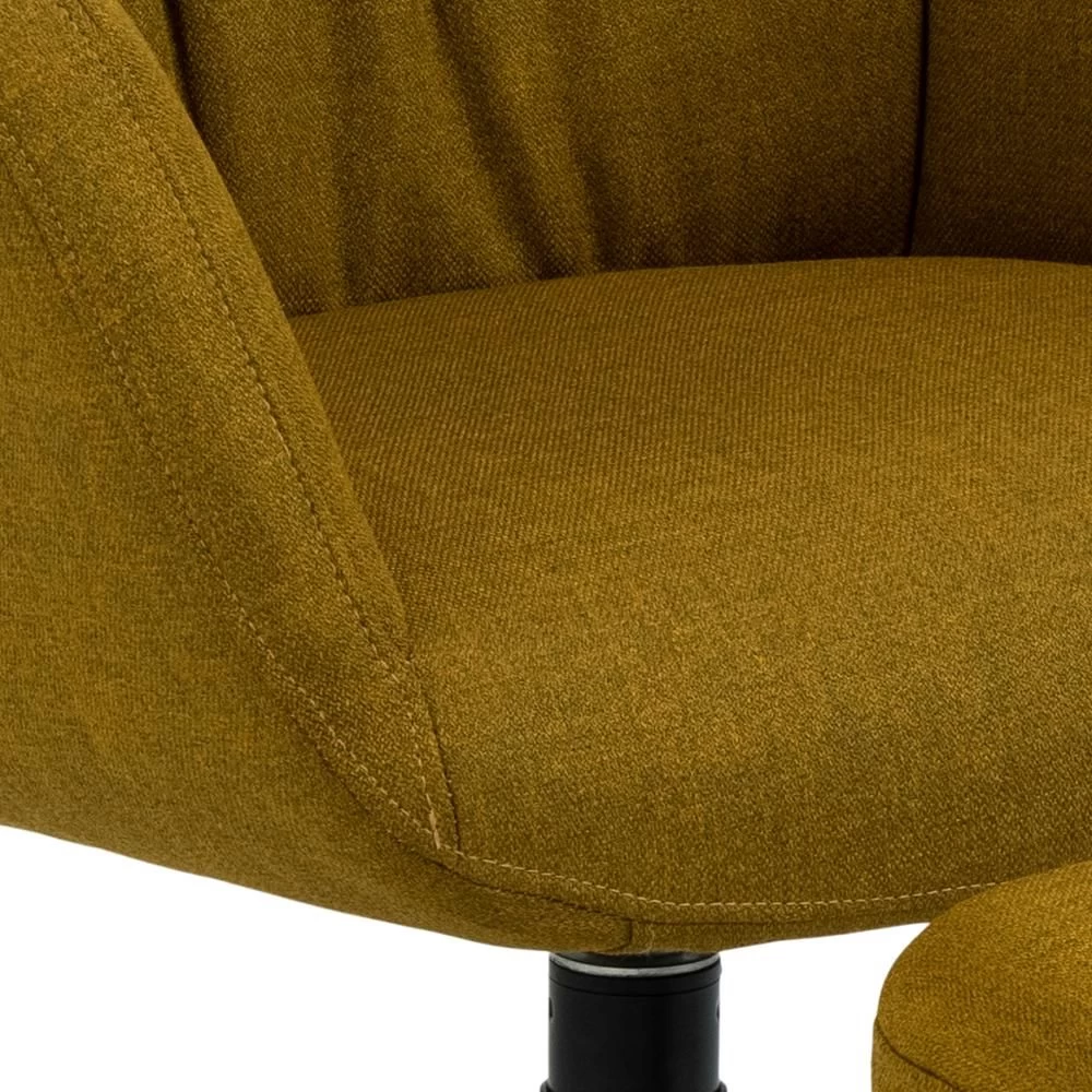 Fauteuil Relax Harper - Jaune Ocre 3 Fauteuil Relax Harper - Jaune Ocre – Image 3