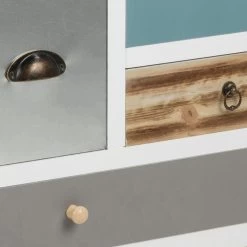 Commode Tiara 70cm, 11 Tiroirs - Blanc/multicolore -Magasin De Meubles A9BD9D9E 7BBE 4DC8 977F D84E3700E8A8 67c3