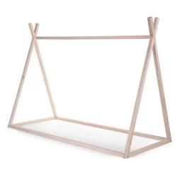 Childhome Lit De Tipi Pour Enfants 90x200 Cm - Naturel
