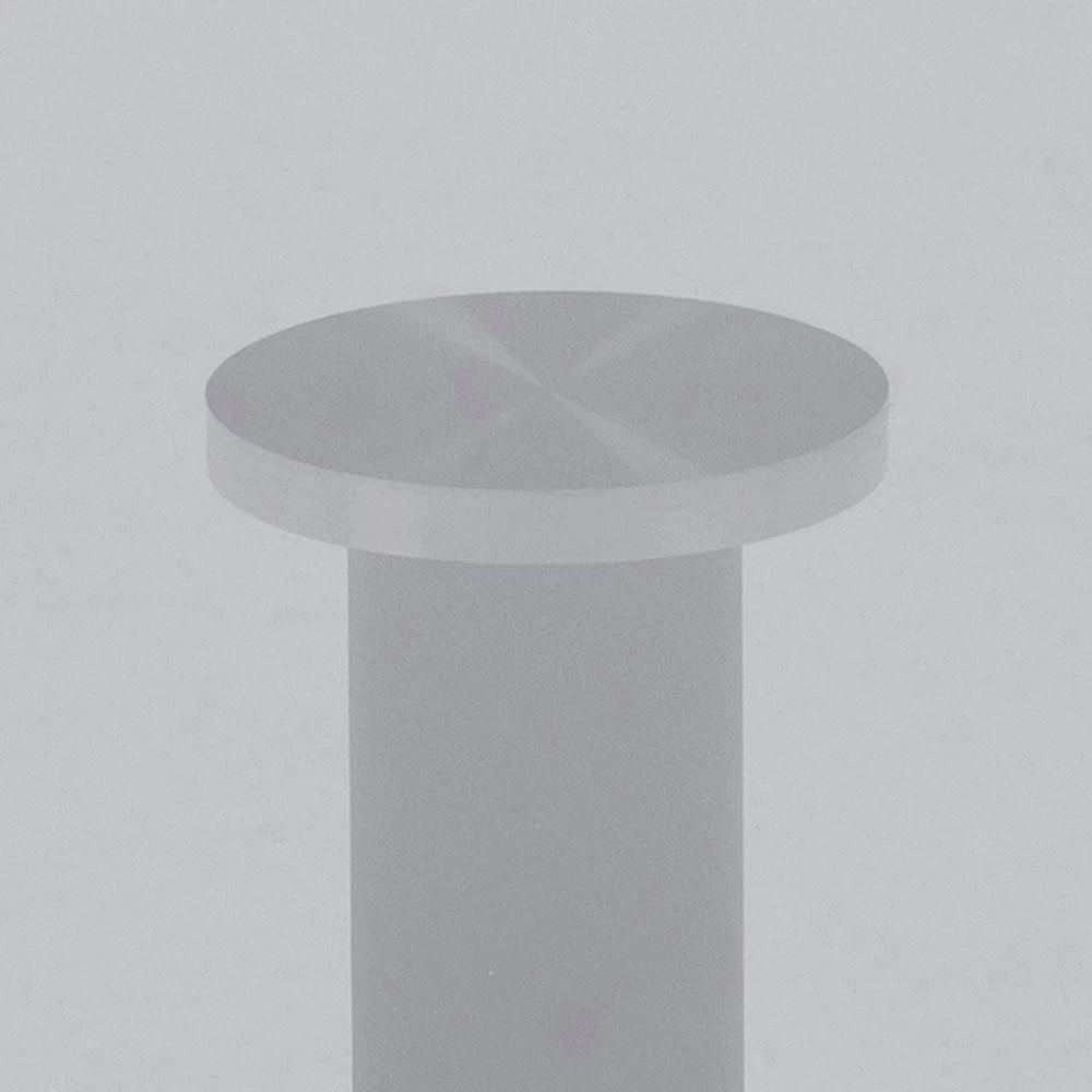 Table Basse Bartos 84x77 - Noir/verre 5 Table Basse Bartos 84x77 - Noir/verre – Image 5