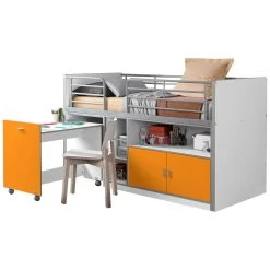 Lit Combiné Bonny 91 - Orange -Magasin De Meubles BONHS9111 uitgesneden d054