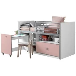 Lit Combiné Bonny 91 - Rose -Magasin De Meubles BONHS9115 uitgesneden 50b7