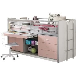 Lit Combiné Bonny 95 - Rose 5 Lit Combiné Bonny 95 - Rose -Magasin De Meubles BONHS9515 uitgesnedenA 9224