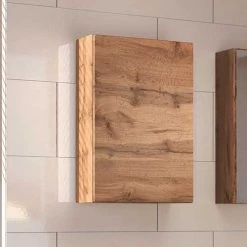 Meuble Suspendu Brama/Kornel 40cm 1 Porte - Chêne Wotan