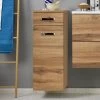 Armoire Salle De Bains Bobbi 30cm 1 Tiroir Et 1 Porte - Chêne