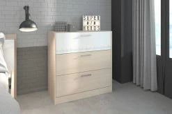 Commode Carlos 3 Tiroirs 19 Commode Carlos 3 Tiroirs -Magasin De Meubles CHARLY 2498 CO3T 48df