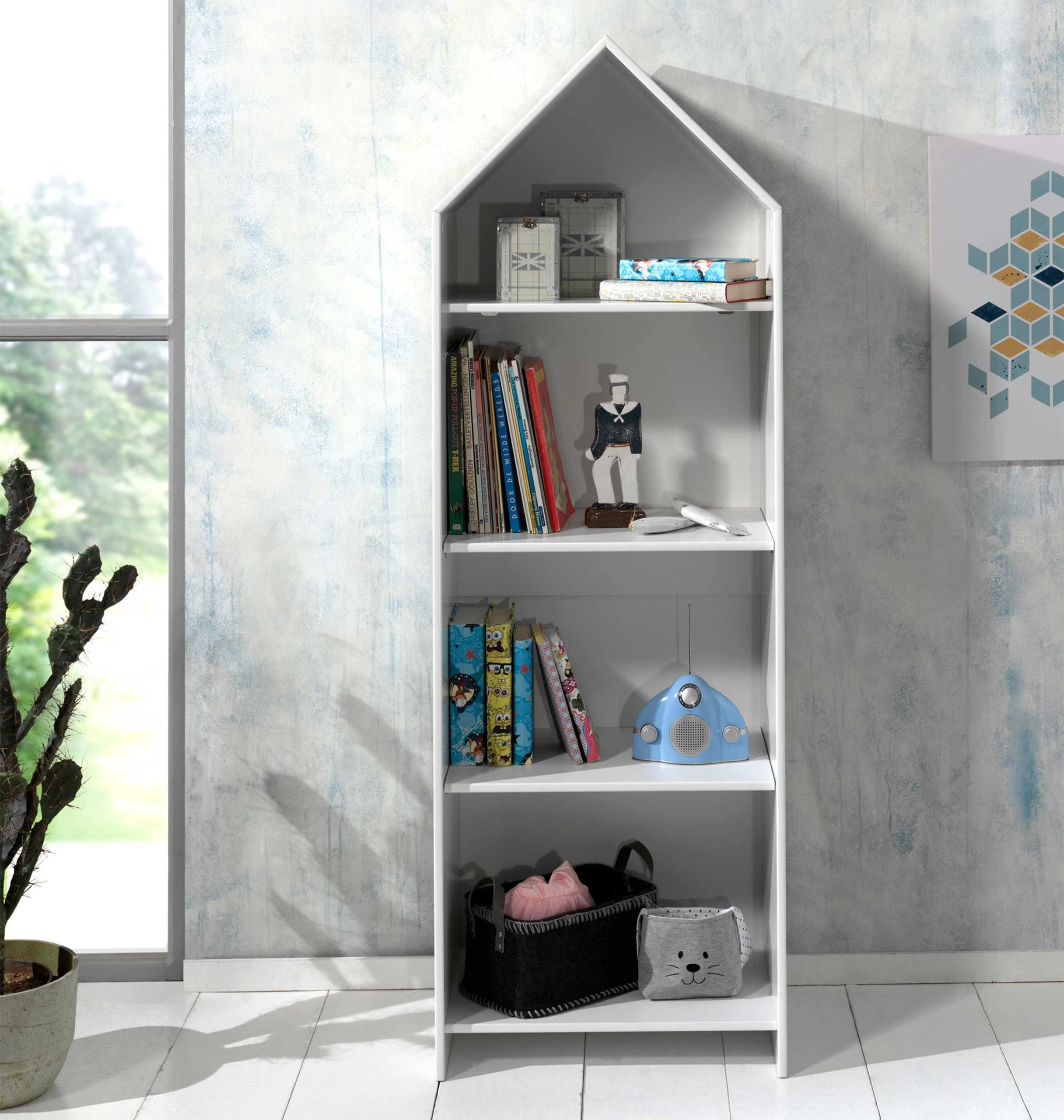 Bibliothèque Casami Maison - Blanc 1 Bibliothèque Casami Maison - Blanc