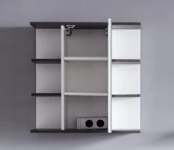 Armoire De Toilette Moderne, Facile D'entretien, Avec De Nombreux Espaces De Rangement Et Compartiments 5 Armoire De Toilette Moderne, Facile D'entretien, Avec De Nombreux Espaces De Rangement Et Compartiments -Magasin De Meubles California BD 1623 441 03 frontal geoeffnet 6f35
