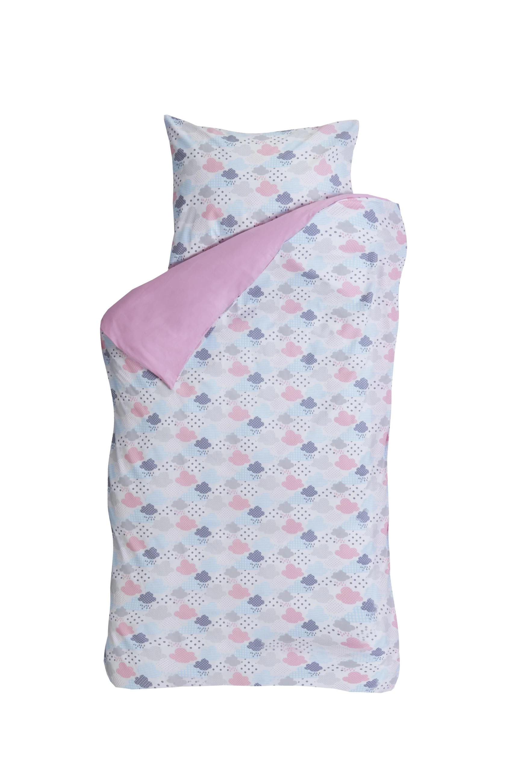 Housse De Couette Cloudy Rose 1 Housse De Couette Cloudy Rose