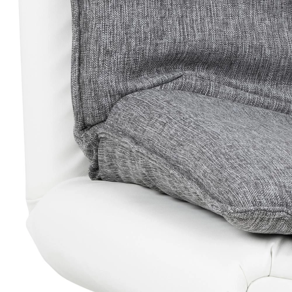 Canapé-lit Trust - Gris Clair/blanc 2 Canapé-lit Trust - Gris Clair/blanc – Image 2