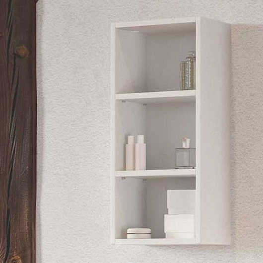 Placard Mural Dasa 30cm Avec 2 étagères - Blanc 1 Placard Mural Dasa 30cm Avec 2 étagères - Blanc